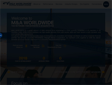 Tablet Screenshot of m-a-worldwide.com